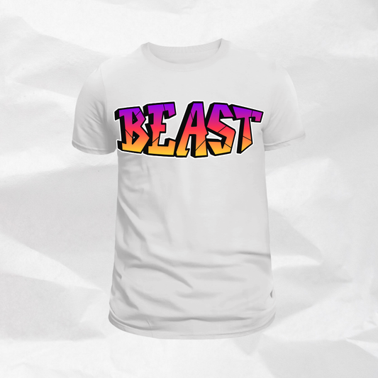 CLASSIC BEAST DESIGNED CREW NECK T SHIRT